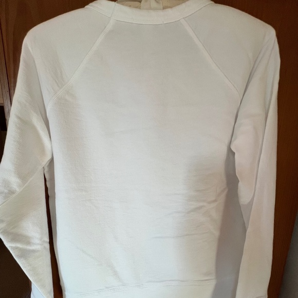 James Perse Sweatshirt, Size 2, White - NWT - Picture 3 of 9